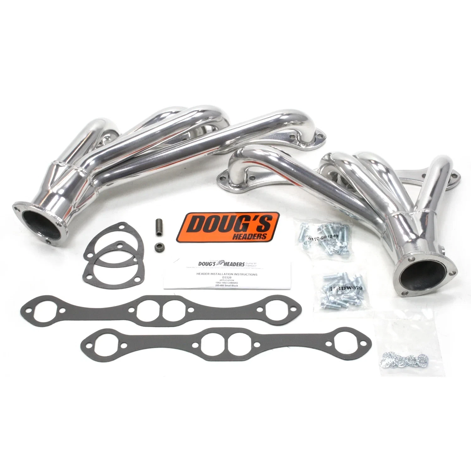Mid-Length Headers for 82-92 GM F Body 265-400 SBC 1-5_8in Primary D3320